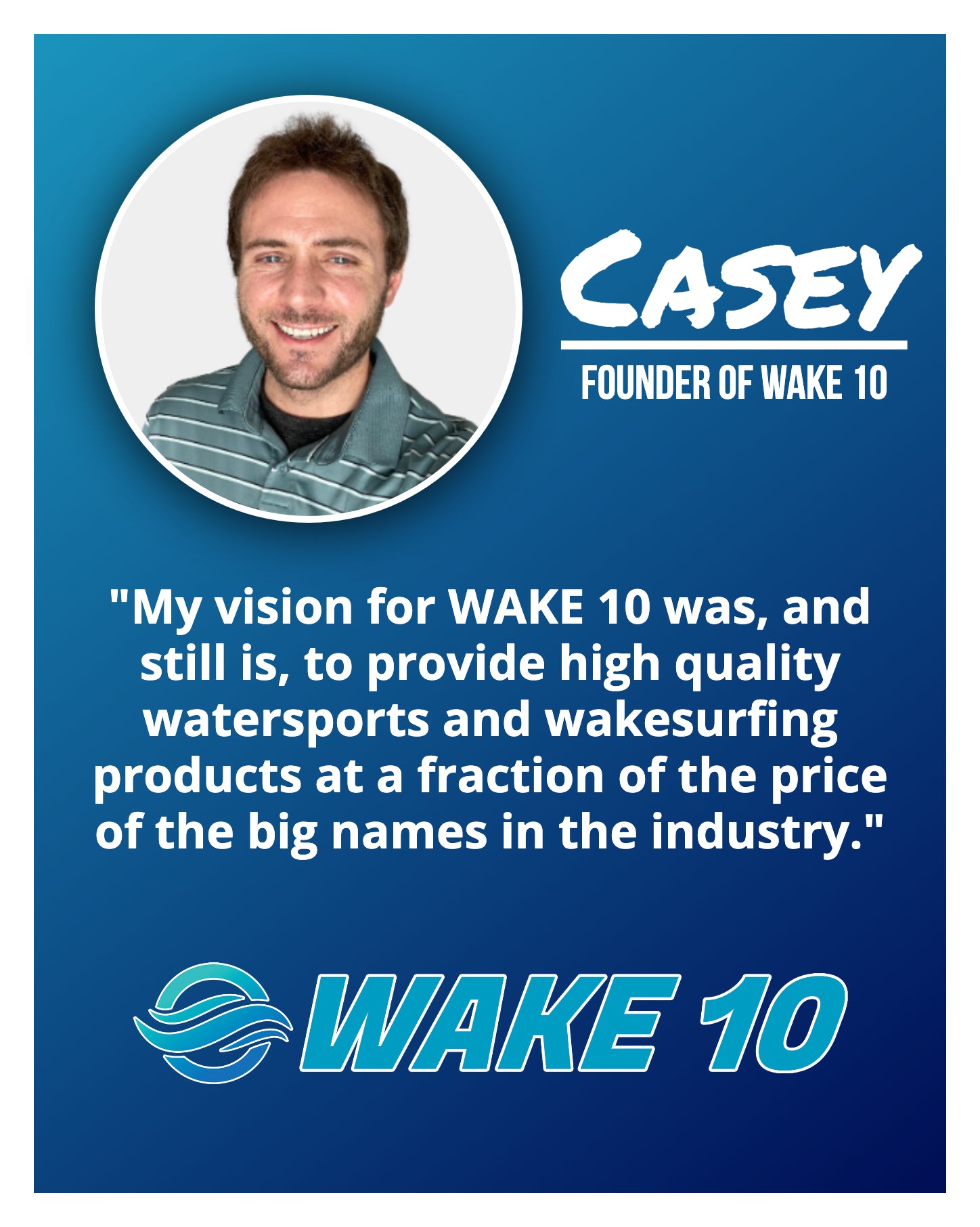 Wake 10 Founder Statement