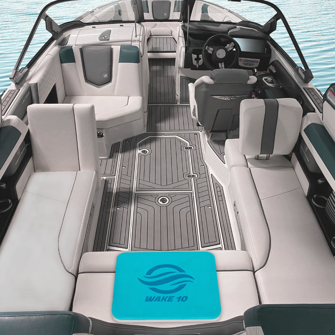 WAKE 10 Step Mat - Waterproof Boat Seat Protector - Prevent Rips in Marine Upholstery and Cushions
