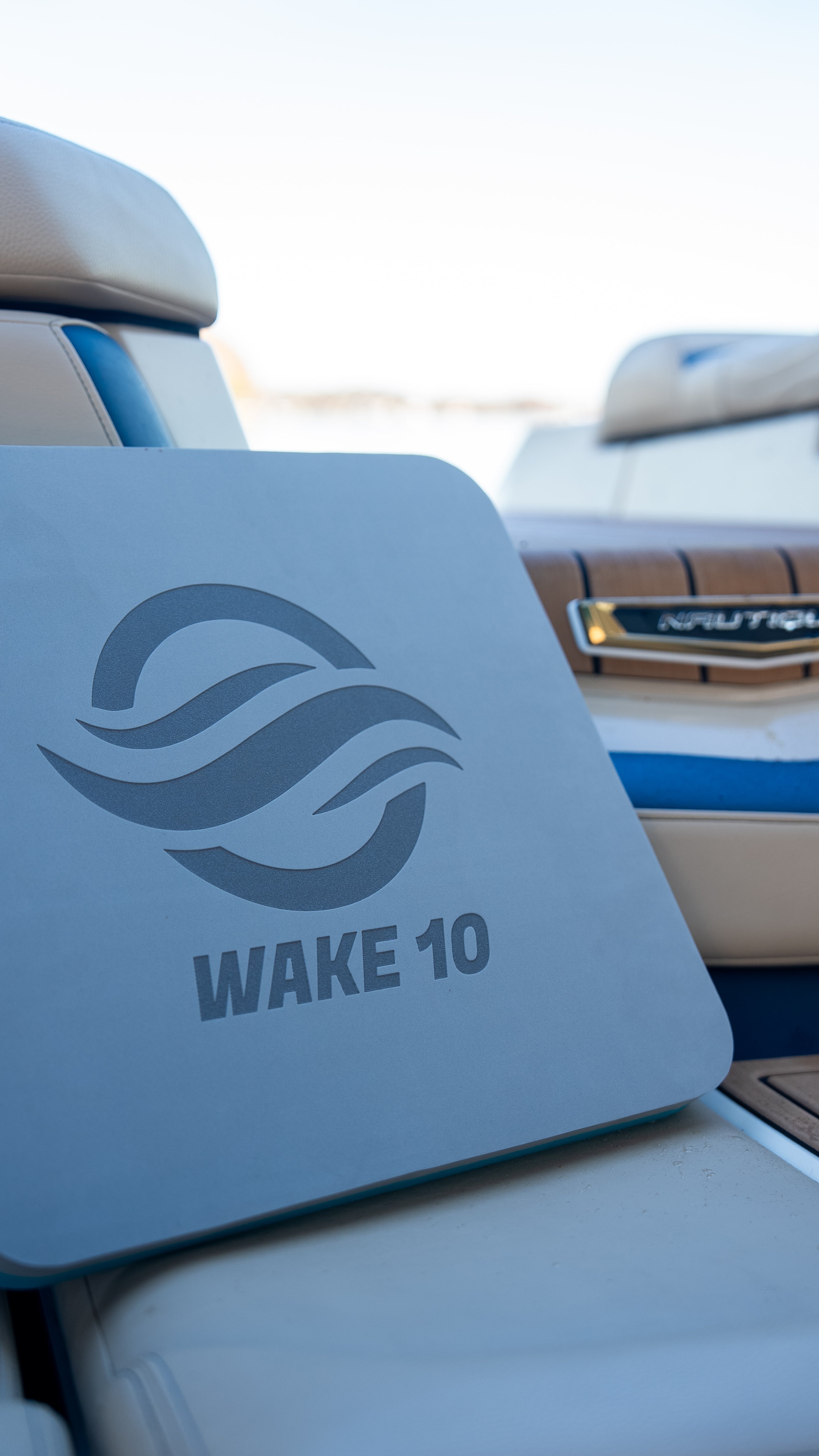 WAKE 10 Step Mat - Waterproof Boat Seat Protector - Prevent Rips in Marine Upholstery and Cushions